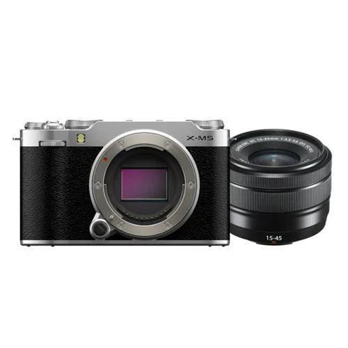 Fujifilm X-M5 Plata + Zoom XC 15-45mm f/3.5-5.6 OIS PZ