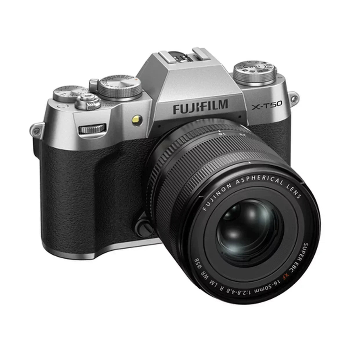 Fujifilm X-T50 + Objetivo XF 16-50 mm f/2,8-4,8 R LM WR (plateado)