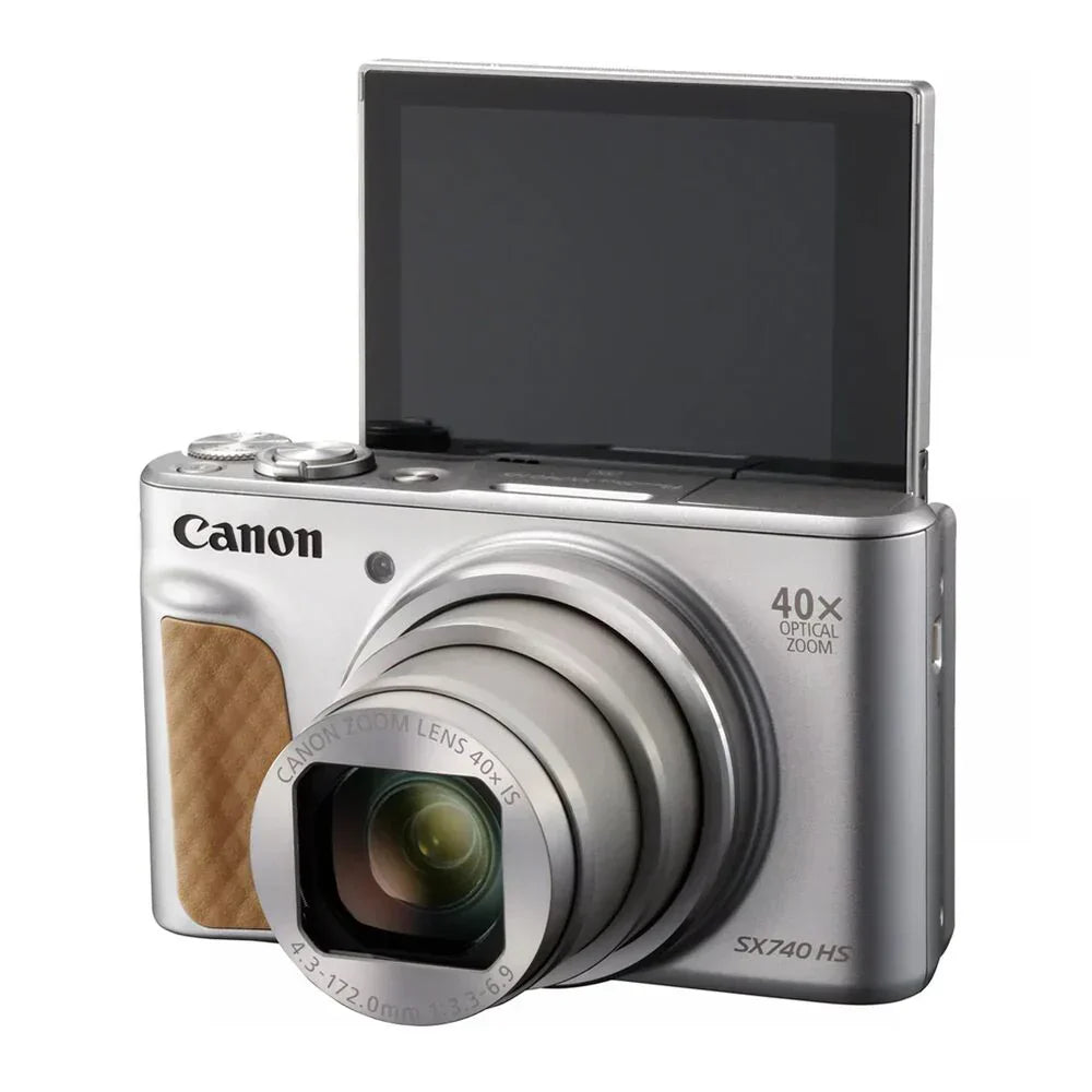 Canon PowerShot SX740 HS Lite Edition plateada